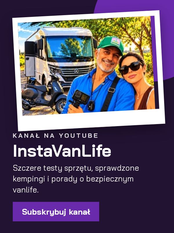 InstaVanLife – kanał o podróżach kamperem na YouTube